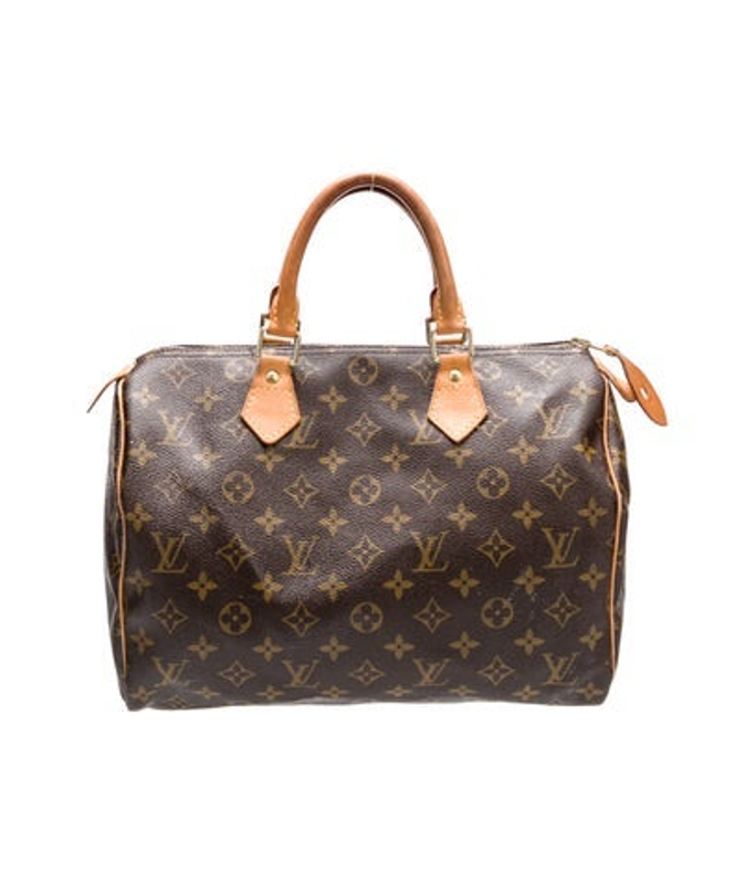 Louis Vuitton Vuitton Lv Monogram Speedy 30