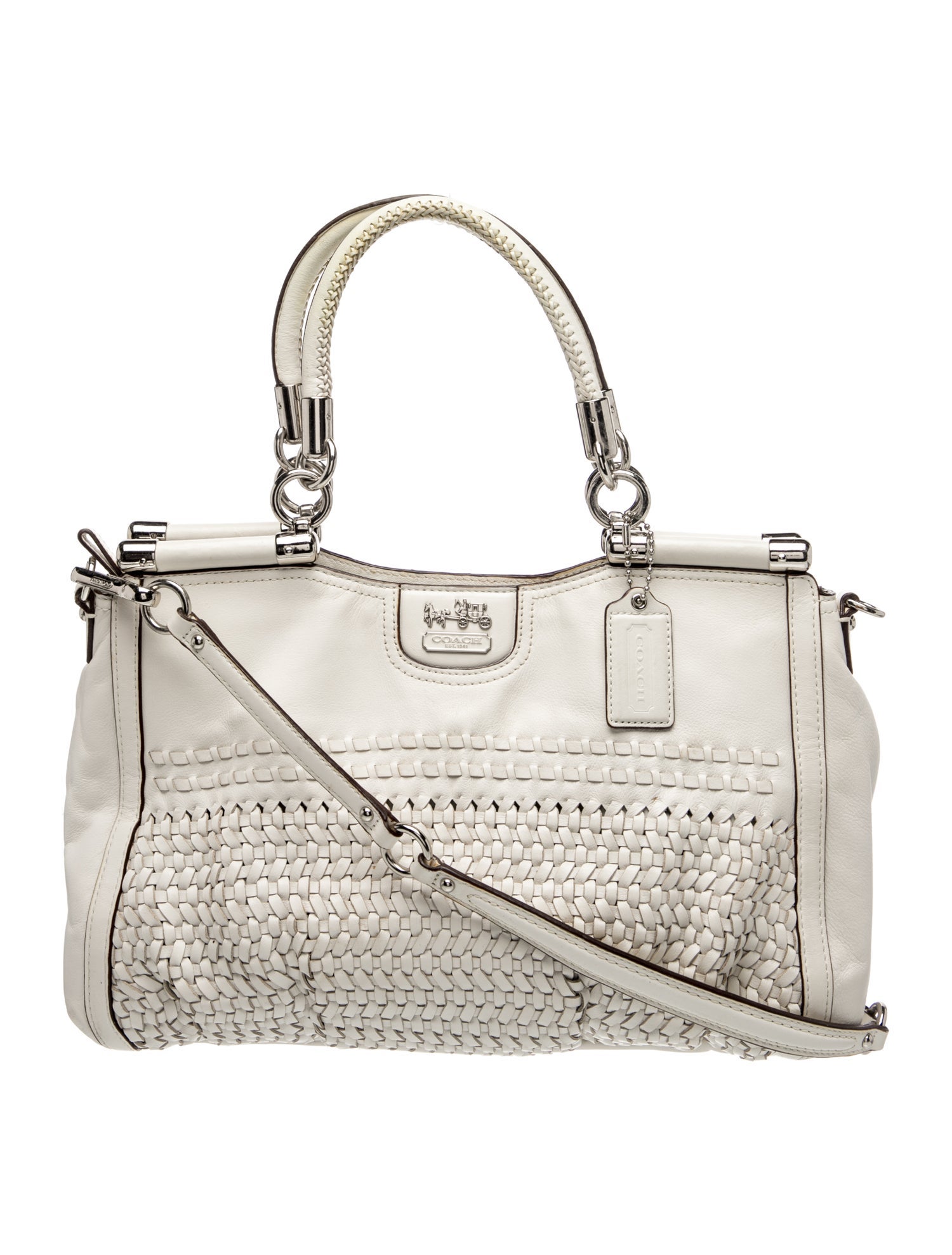 Leather Top Handle Bag