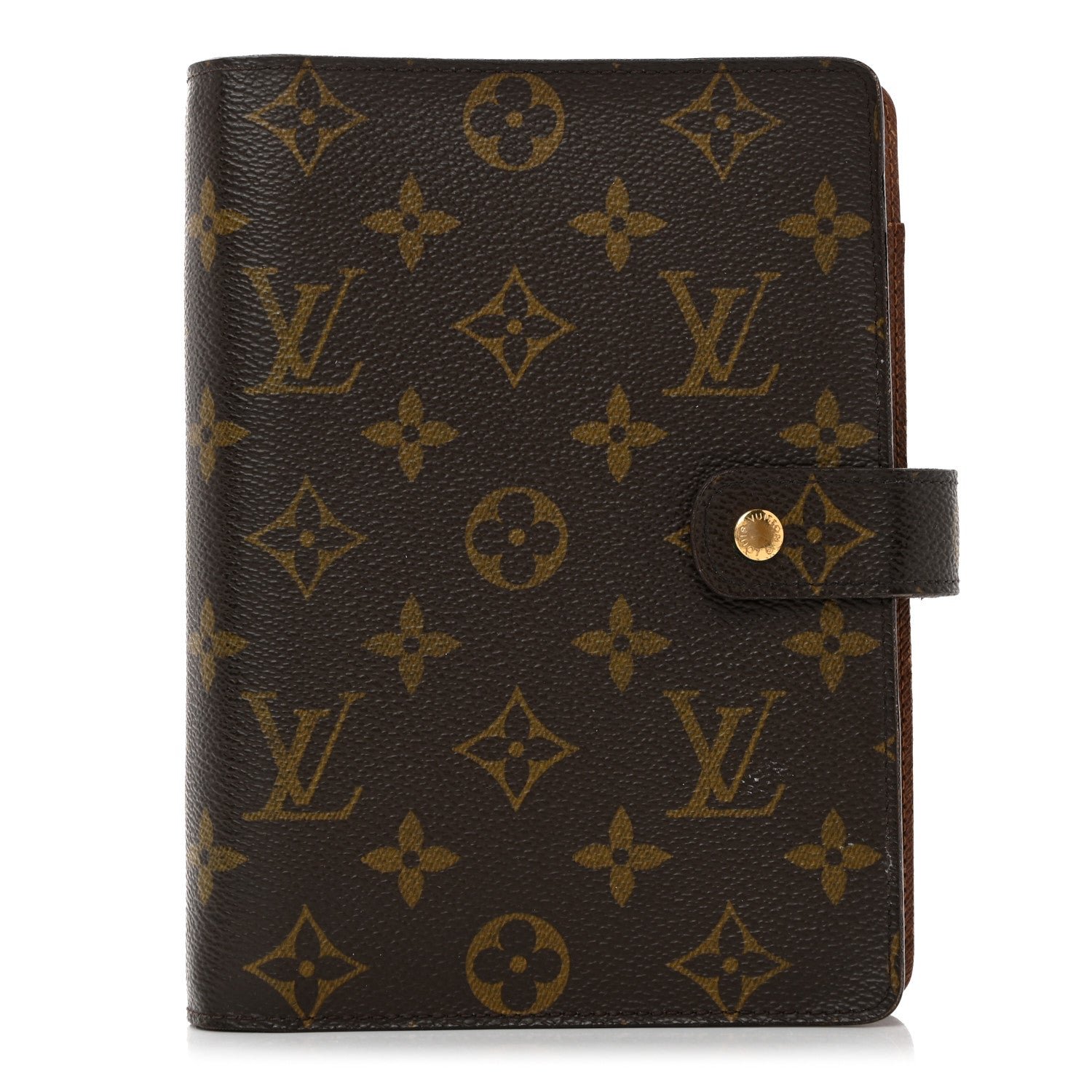 Louis Vuitton Monogram Medium Ring Agenda Cover