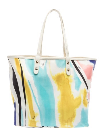 Emilio Pucci Leather Tote