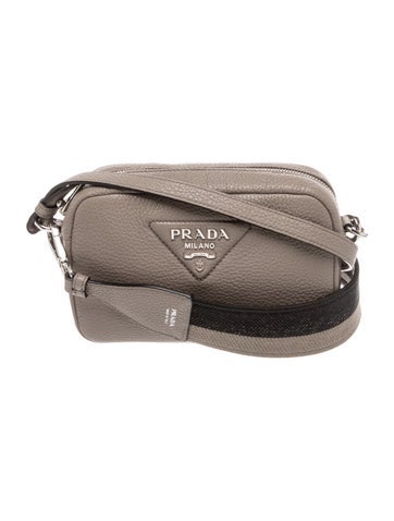 Vitello Daino Leather Leather Crossbody Bag