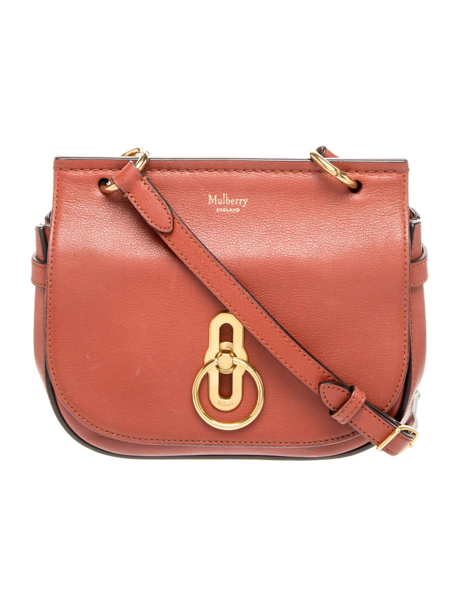Mulberry Leather Crossbody Bag