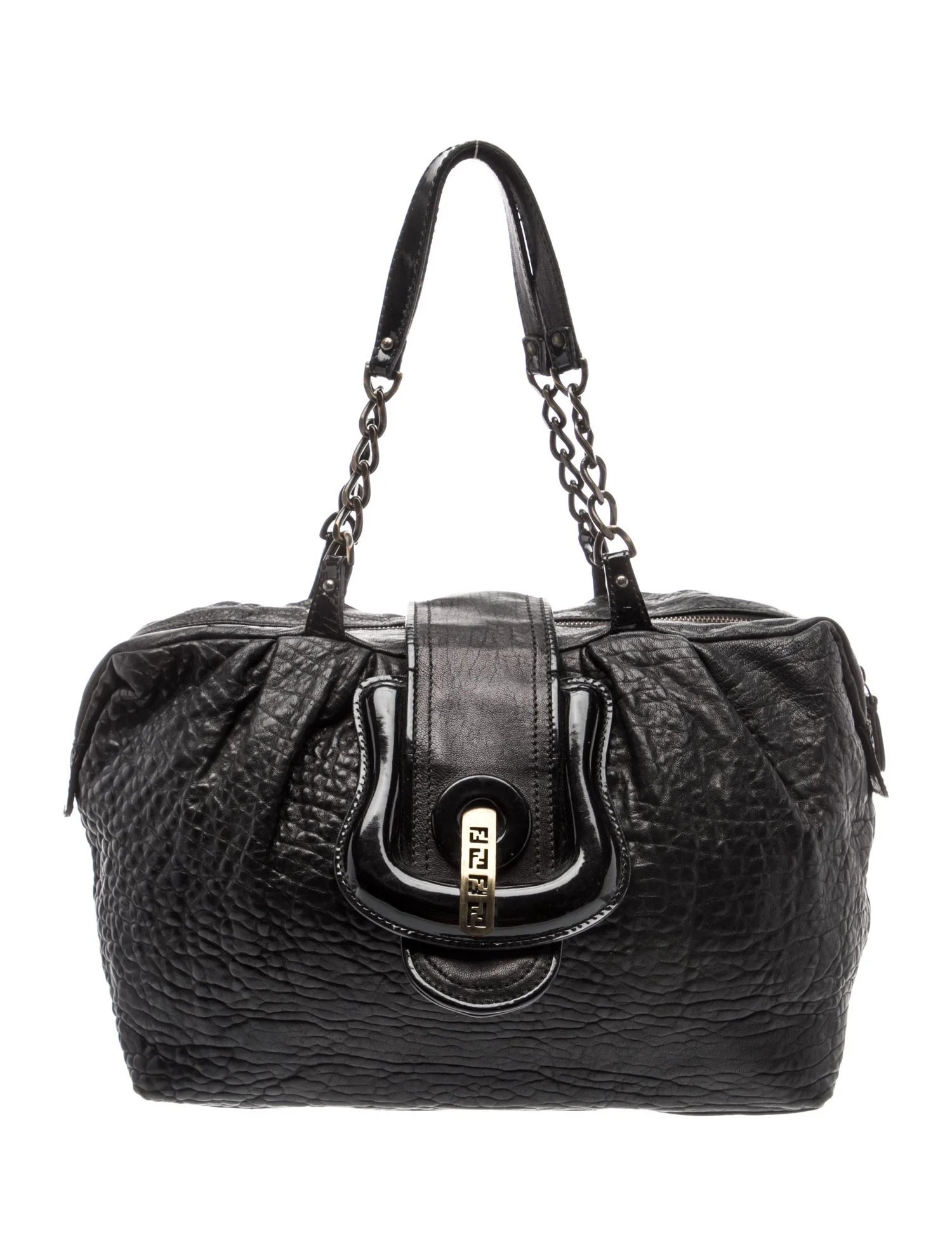 Leather Top Handle Bag Vintage