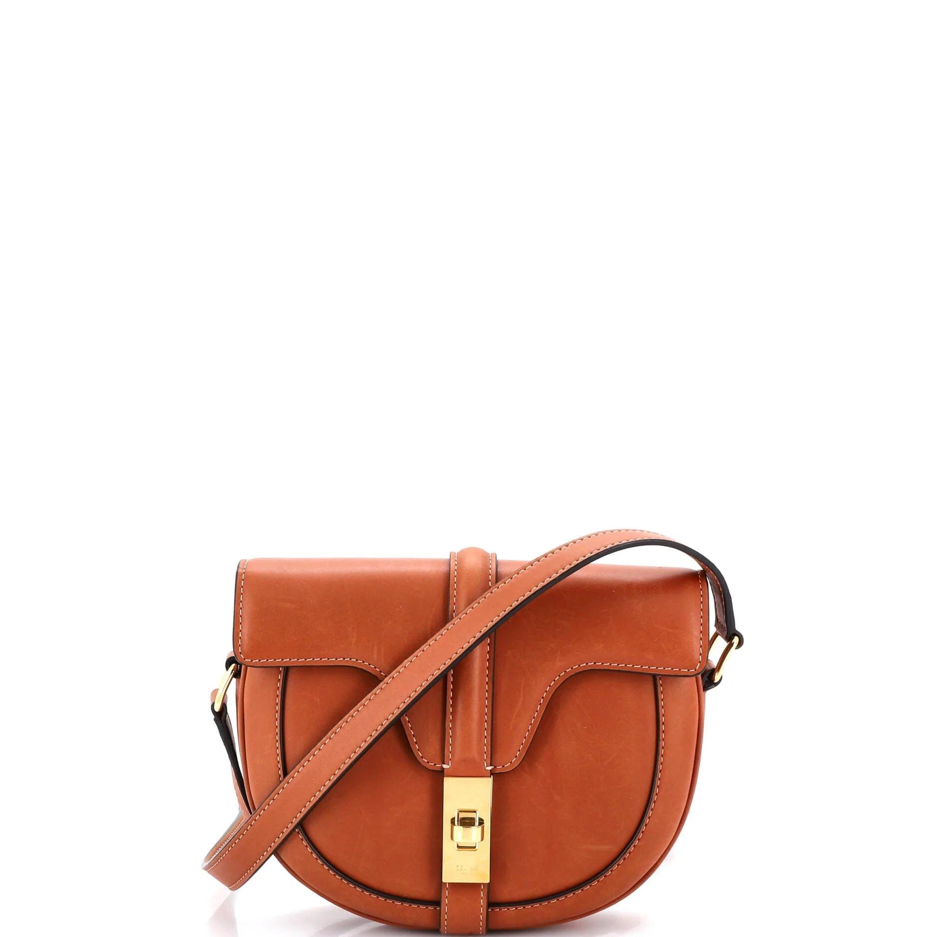 Leather crossbody bag
