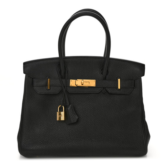 Hermes Togo Birkin 30 Black