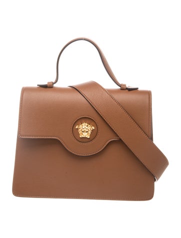 Leather Top Handle Bag
