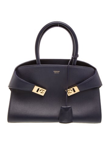 Ferragamo Leather Top Handle Bag