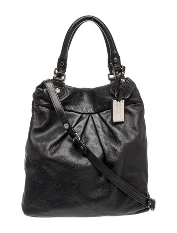 Leather Top Handle Bag
