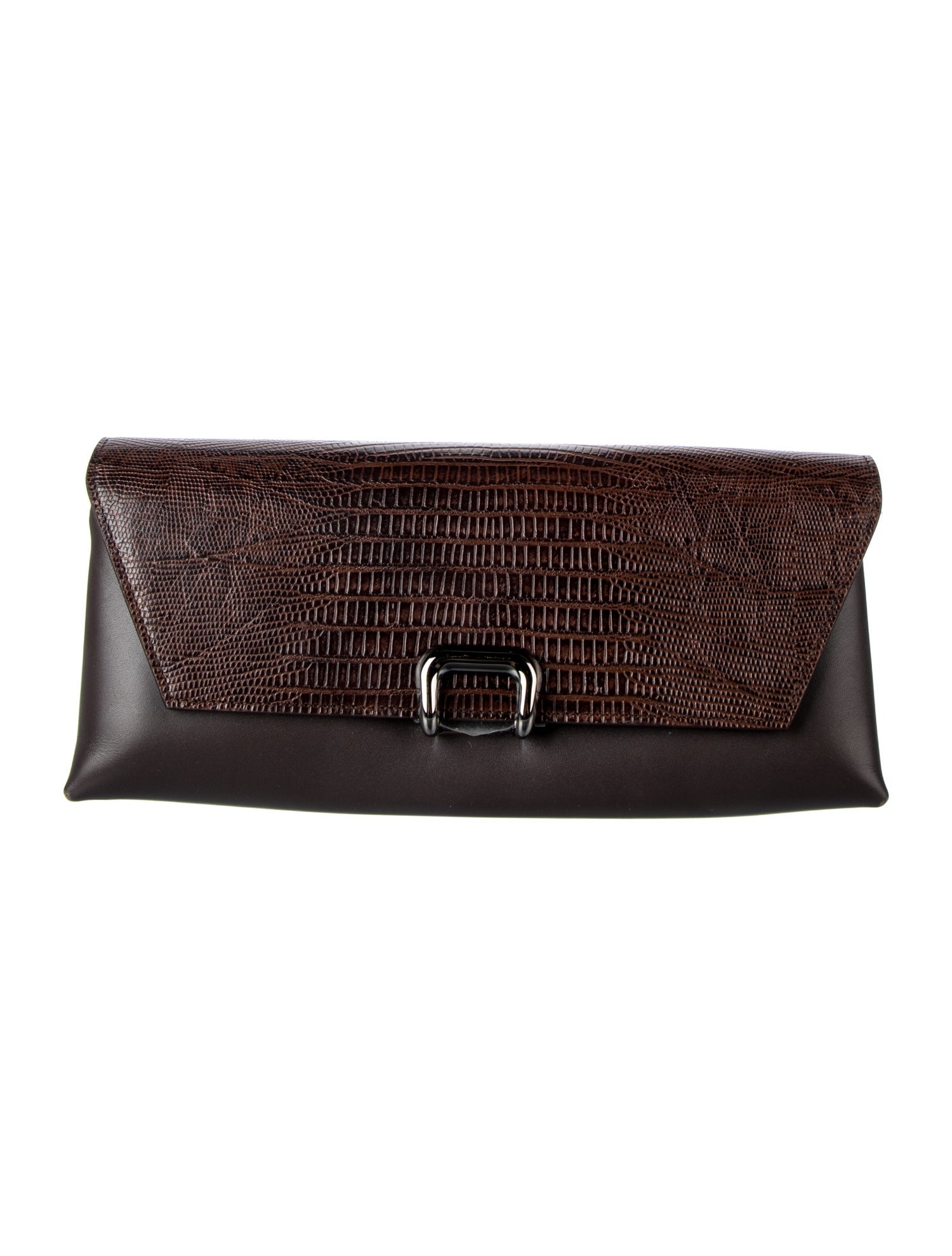 Brunello Cucinelli Embossed Leather Clutch