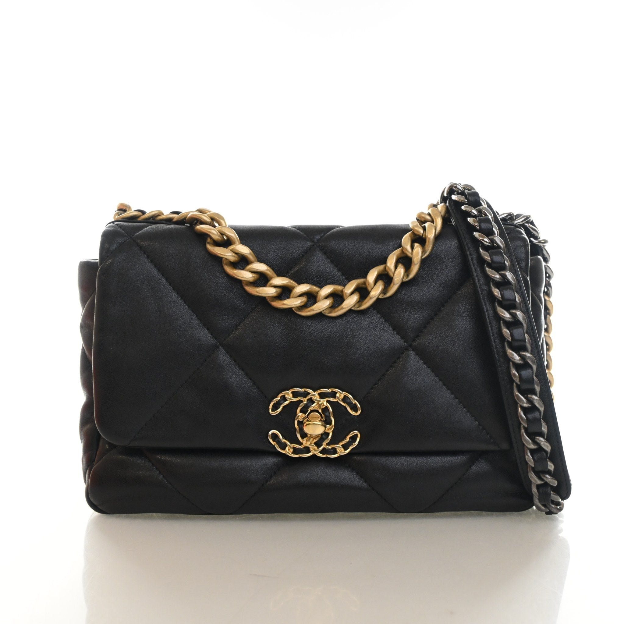 Chanel Medium Lambskin 19 Flap Bag