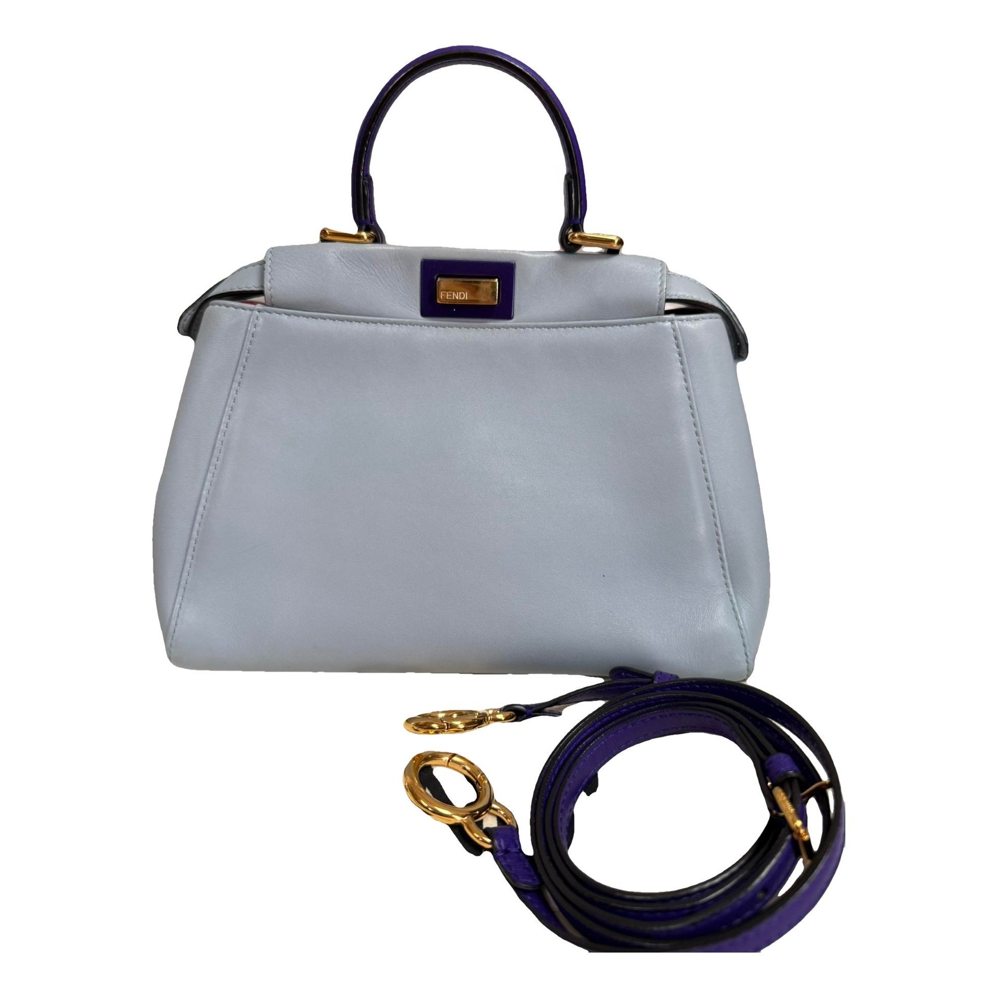 Peekaboo Essentially leather crossbody bag