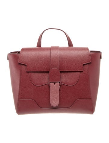 Leather Top Handle Bag