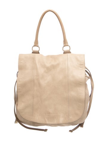 Brunello Cucinelli Leather Top Handle Bag