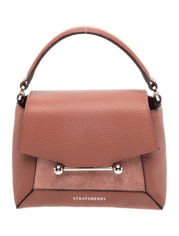 Leather Top Handle Bag