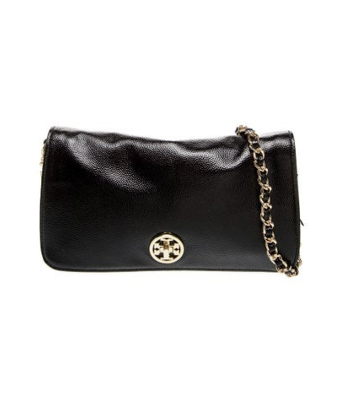 Tory Burch Burch Patent Leather Crossbody Bag