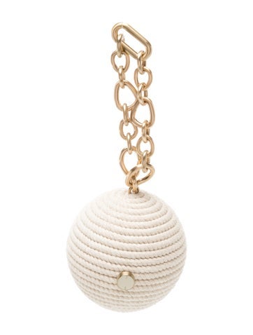 Cult Gaia Raffia Top Handle Bag