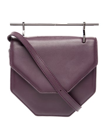 M2Malletier Leather Top Handle Bag
