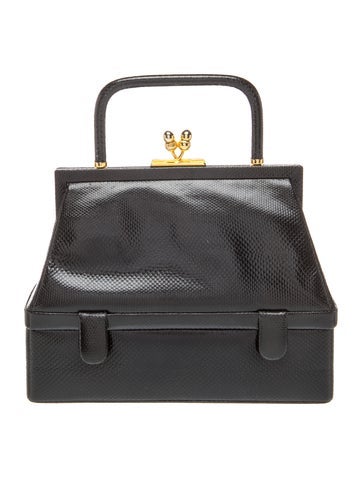 Leather Top Handle Bag
