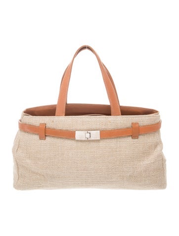Canvas Top Handle Bag Vintage