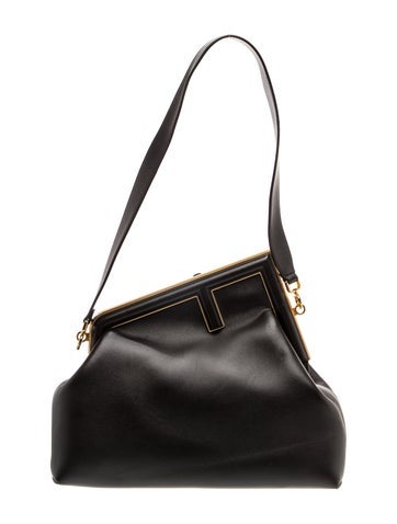 F is Fendi First Medium Nappa Shiny Medium
