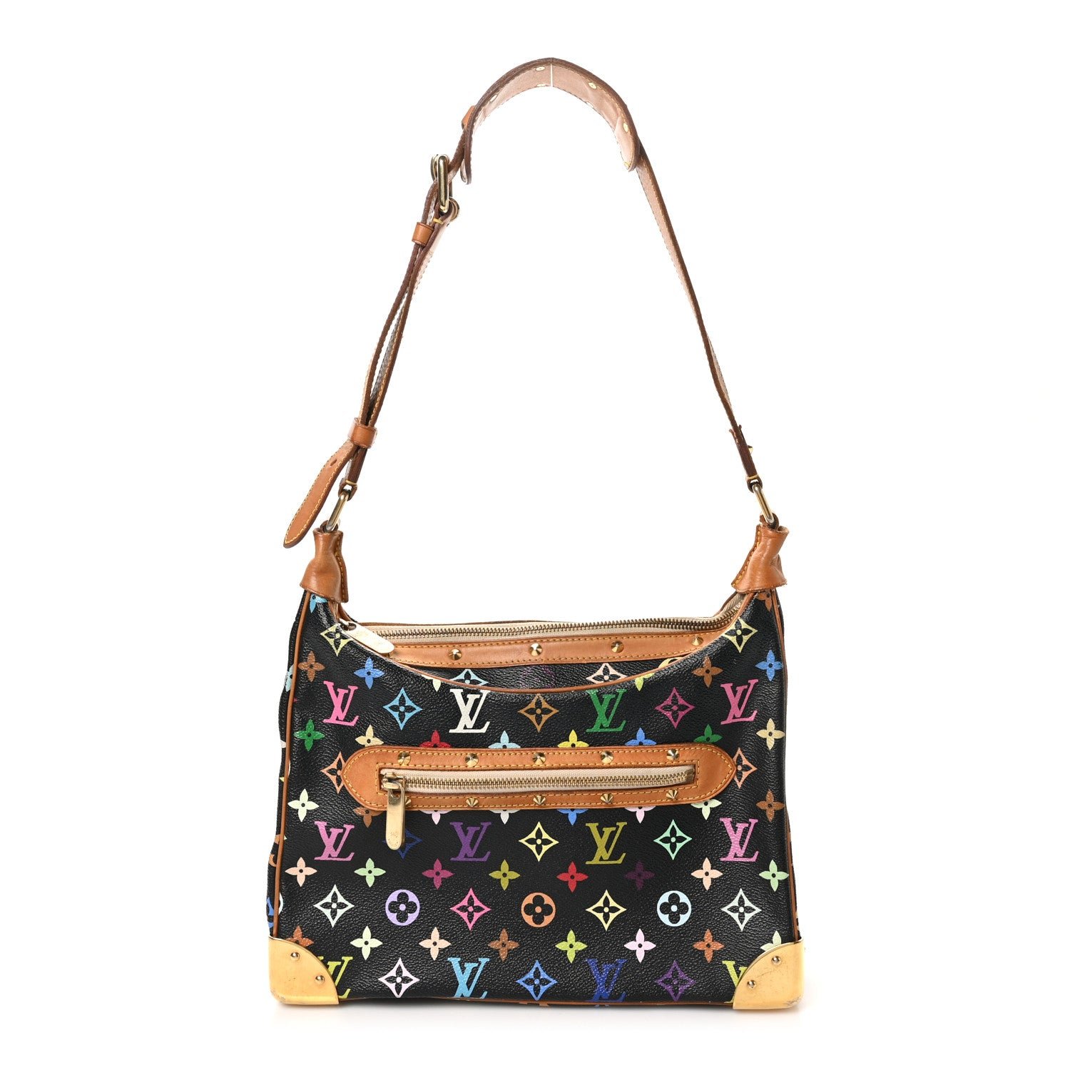 Louis Vuitton Monogram Multicolor Boulogne Black