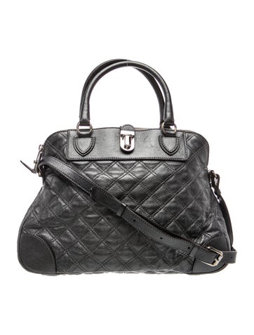 Leather Top Handle Bag