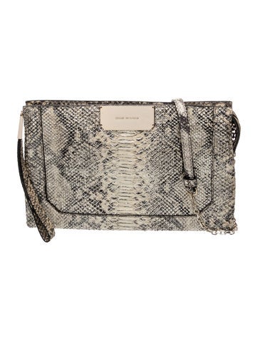 Snakeskin Clutch