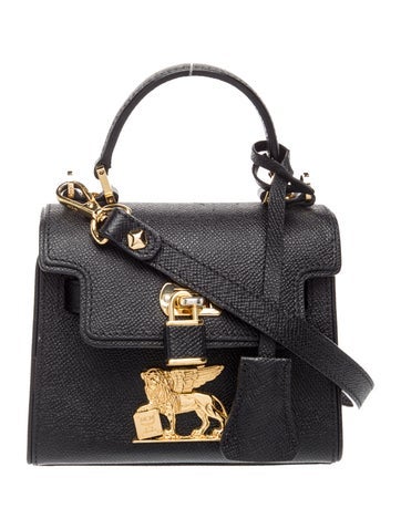 Leather Top Handle Bag