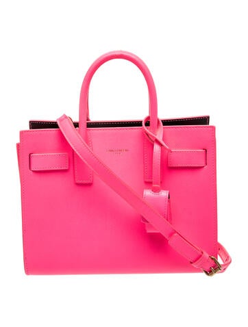 Leather Sac De Jour Baby