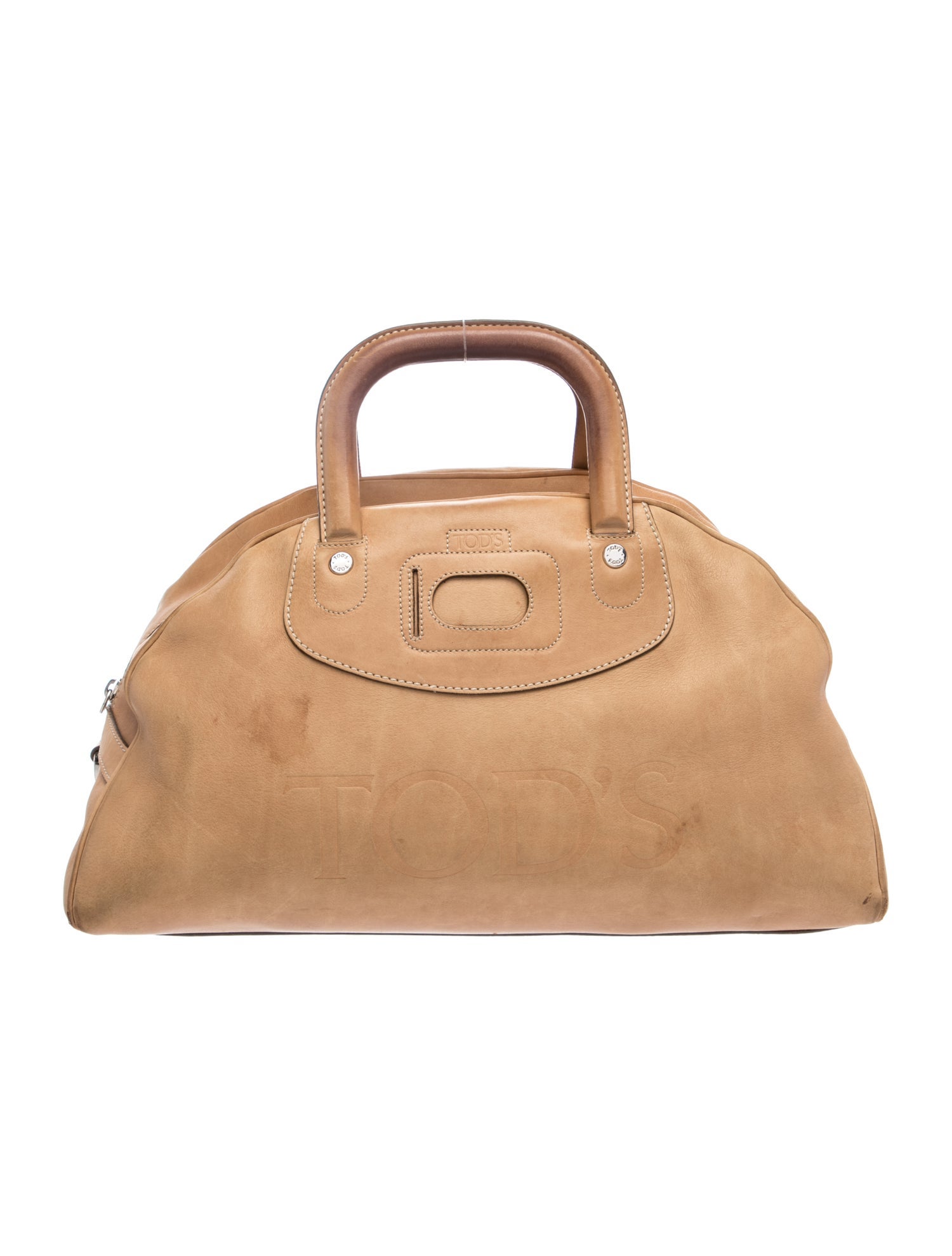 Leather Top Handle Bag
