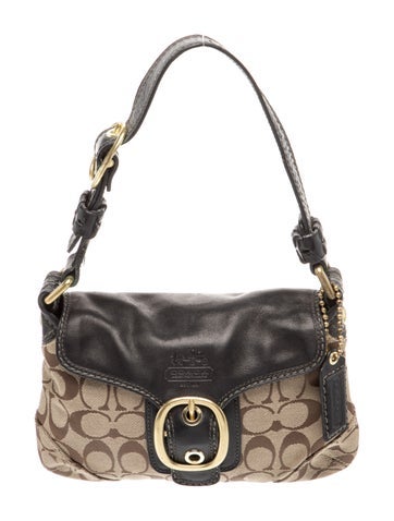 Coach Canvas Shoulder Bag