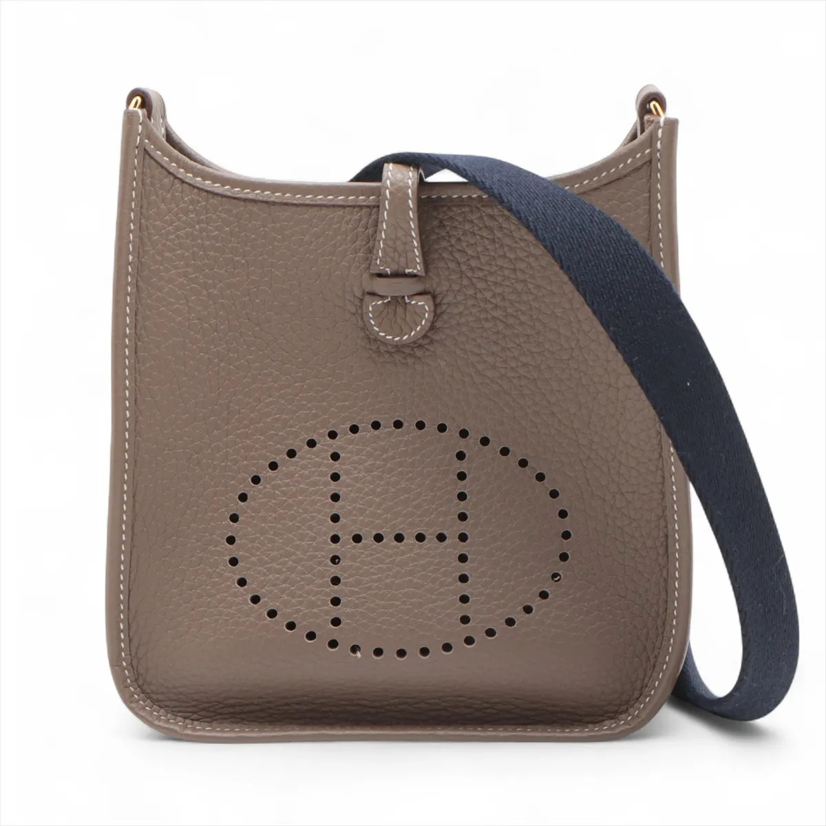 Hermès evelyn 16 TPM Amazon Taurillon Clemence Etoupe Gold Metal Fittings