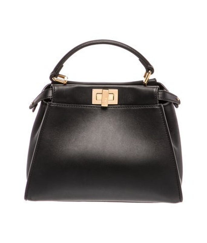 Fendi Leather Peekaboo Mini 2023