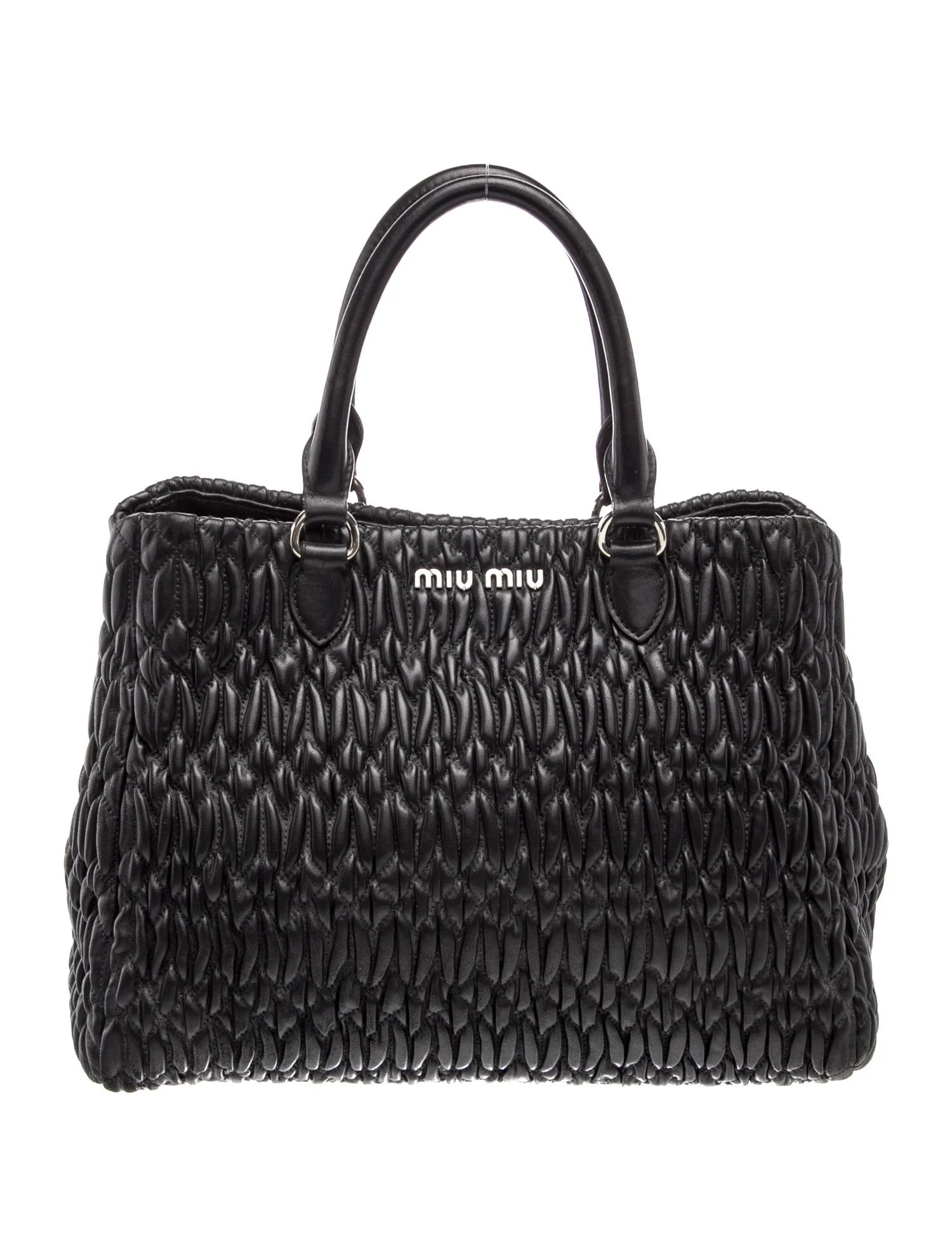 Lambskin Top Handle Bag