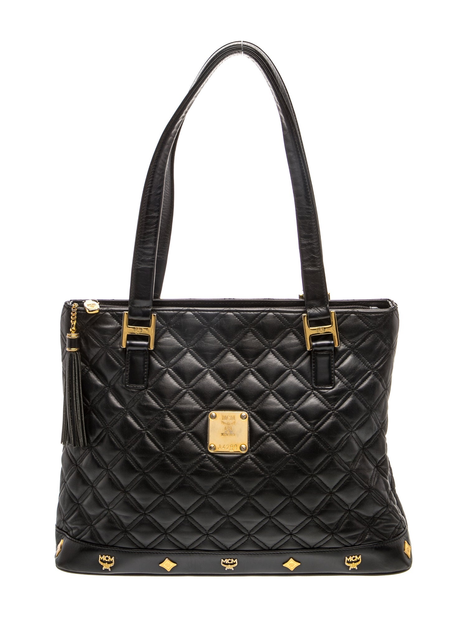 MCM Leather Tote