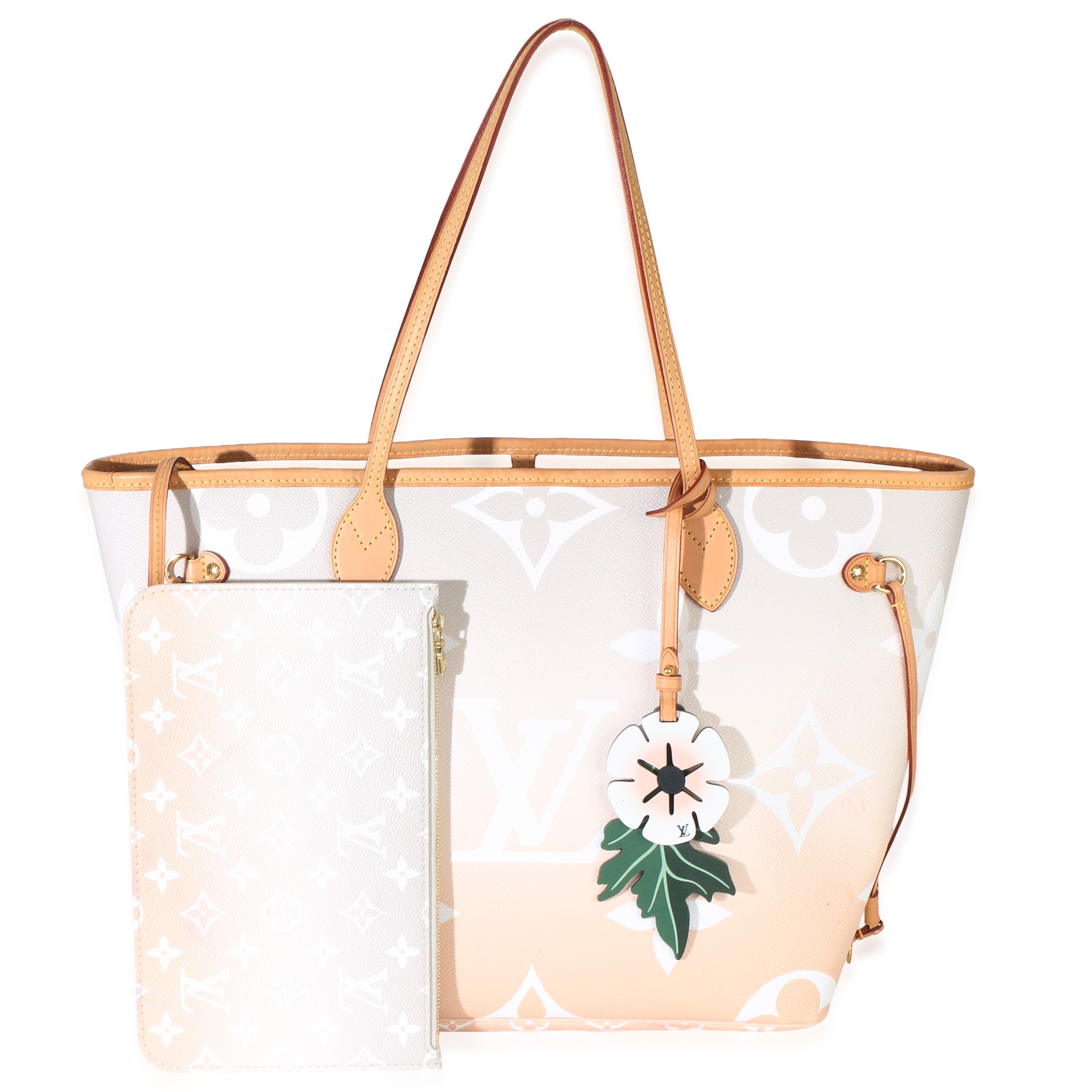 Brume Monogram Giant By The Pool Canvas Neverfull MM