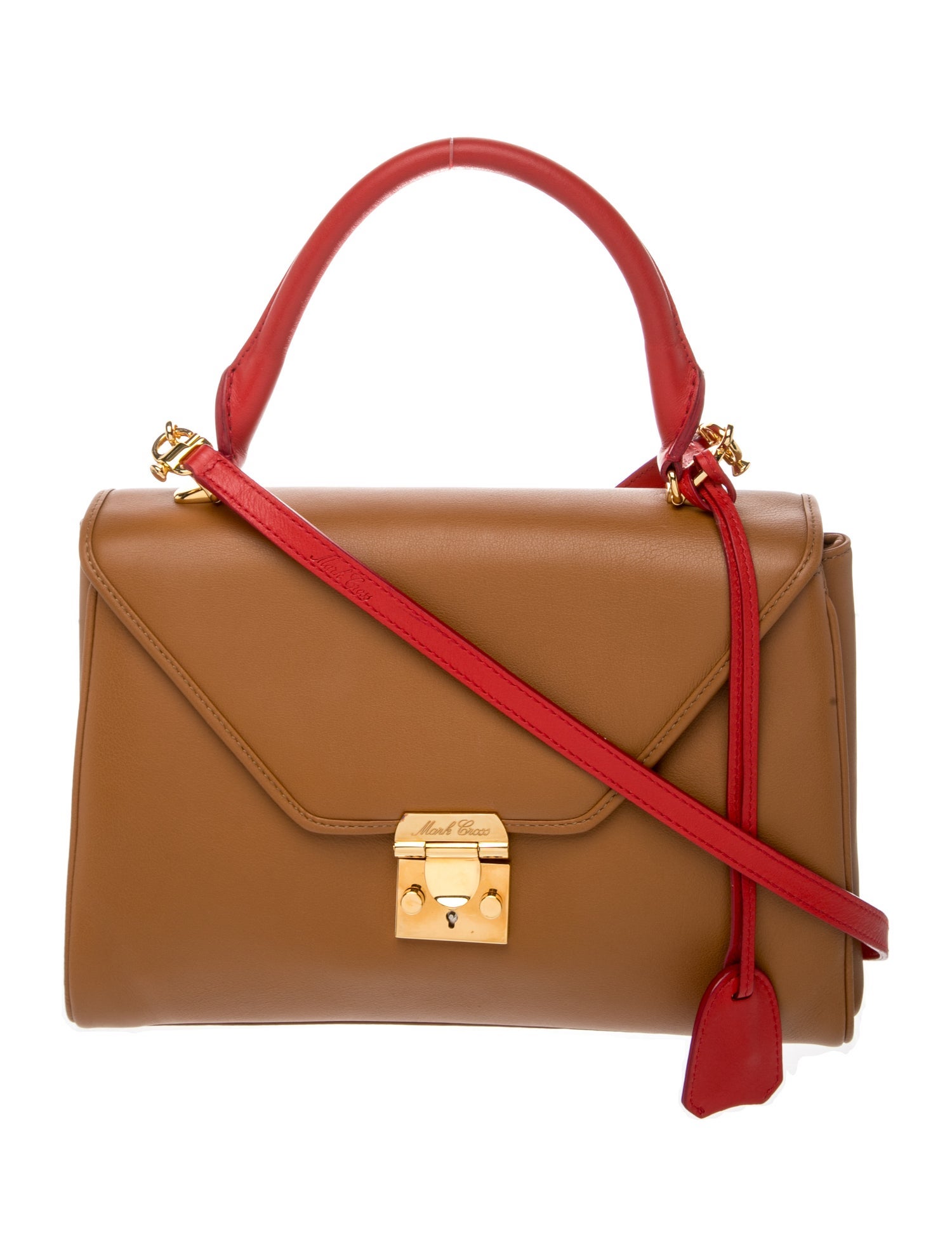 Leather Top Handle Bag