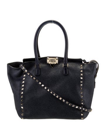 Valentino Rockstud Top Handle Bag