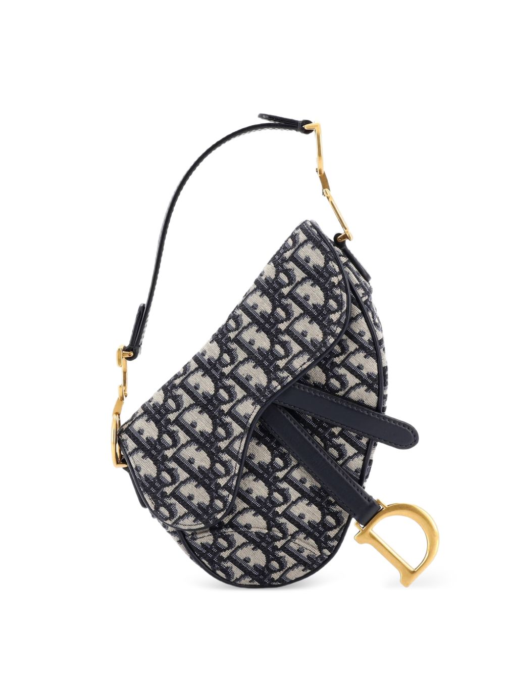 Saddle Handbag Oblique Canvas Mini shoulder bag