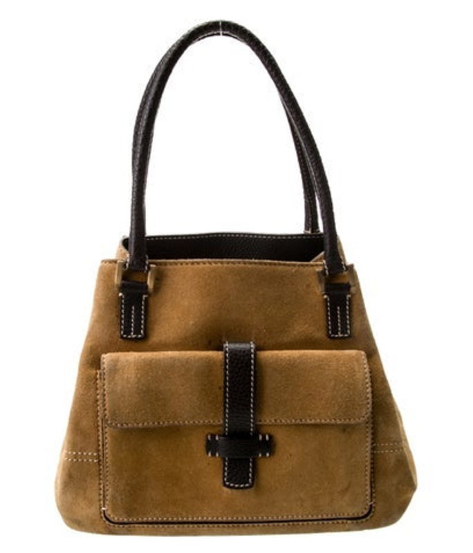 Loro Piana Piana Suede Globe Mini Vintage