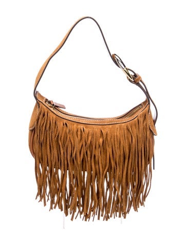 Staud Suede Shoulder Bag