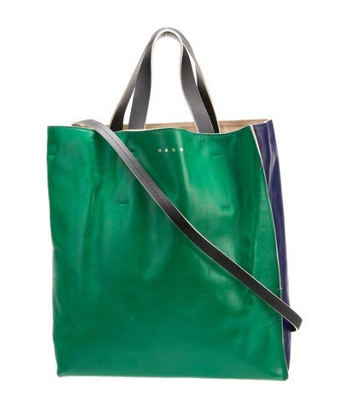 Marni Leather Top Handle Bag