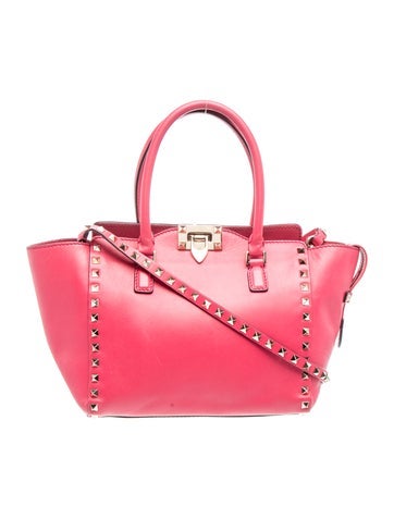 Valentino Rockstud Top Handle Bag