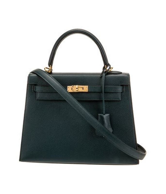 Hermes Epsom Kelly Ii Sellier 25