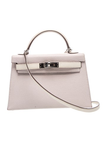 Hermes 2024 Special Order Chevre Mysore Mini Kelly II Sellier 20