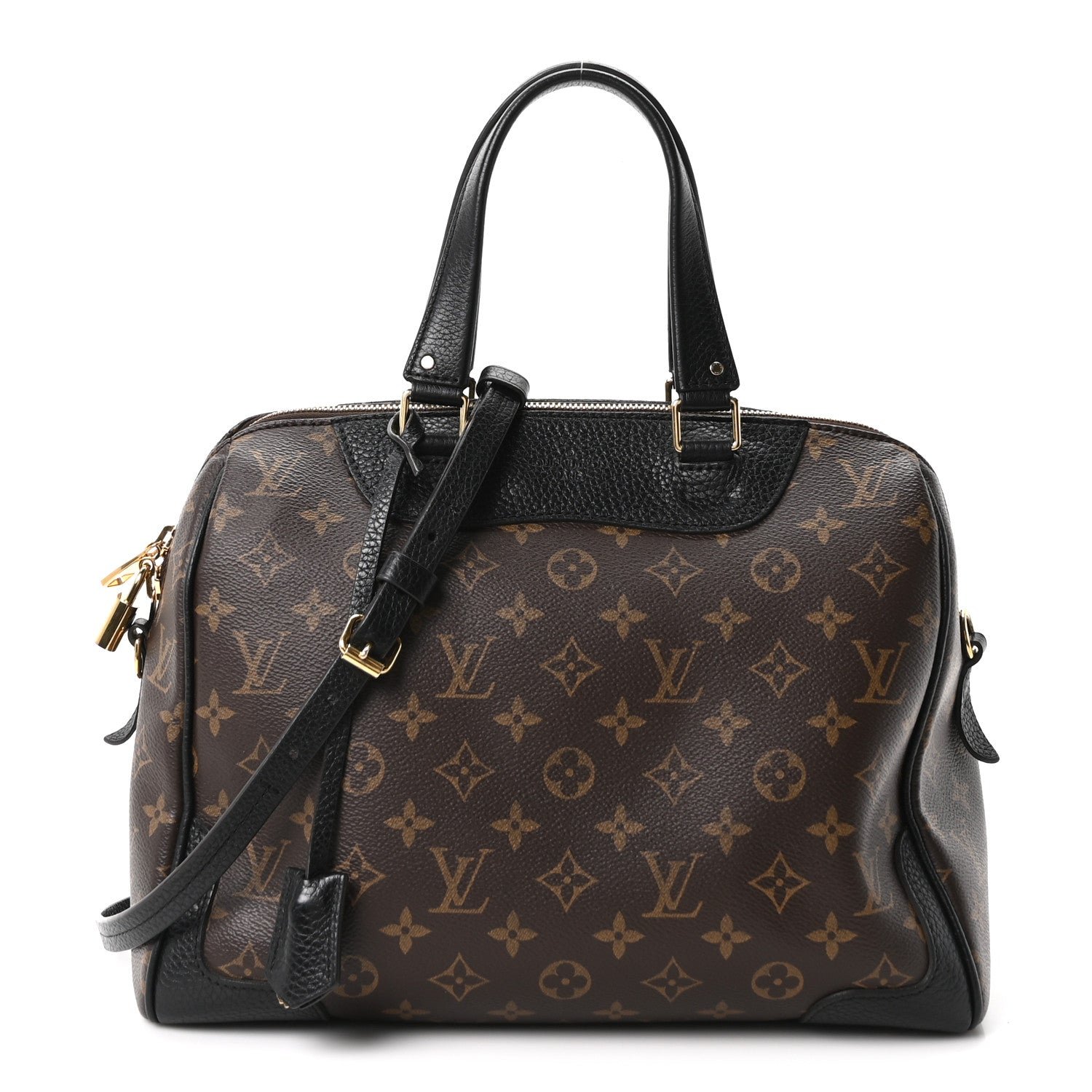 Louis Vuitton Monogram Retiro NM Black
