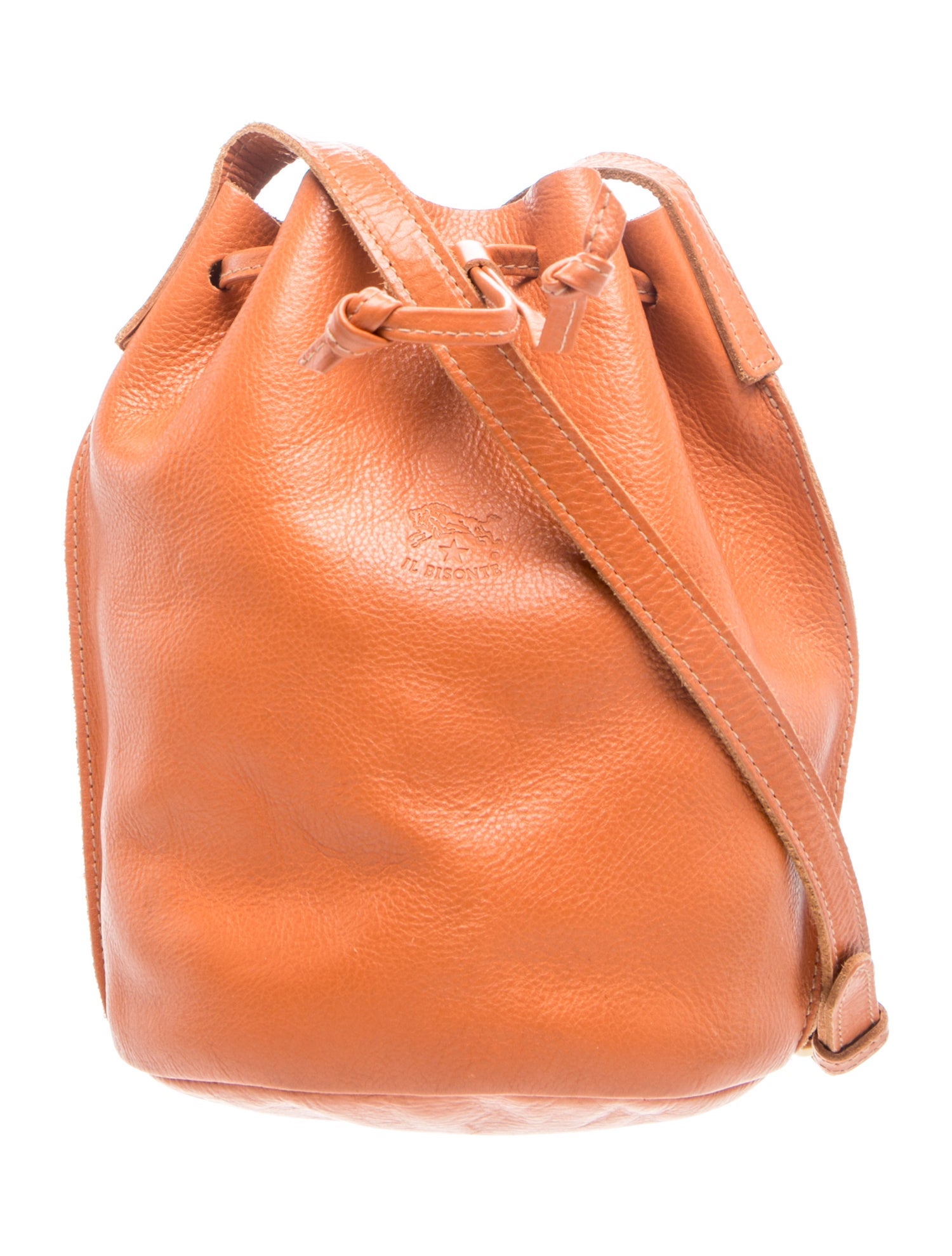 Leather Bucket Bag