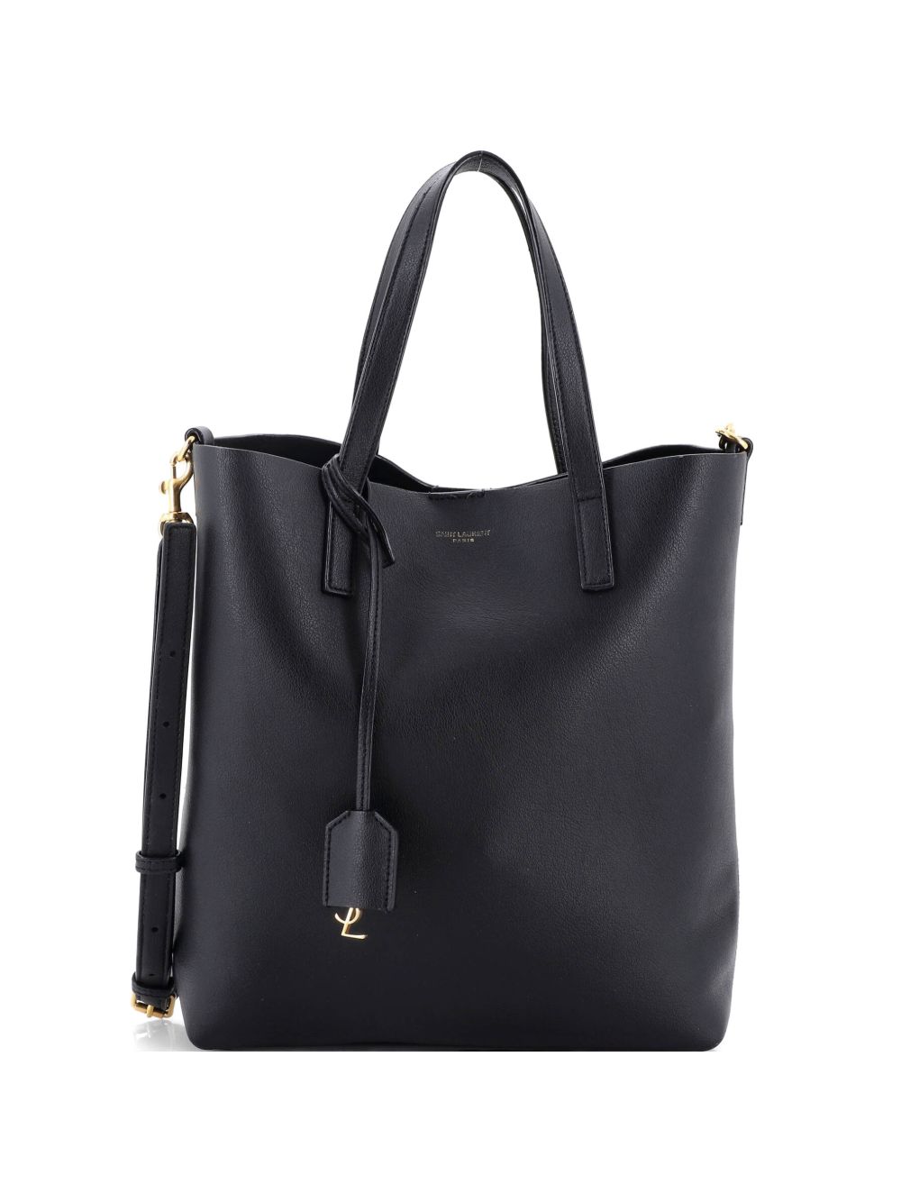 Shopper Leather Toy tote bag