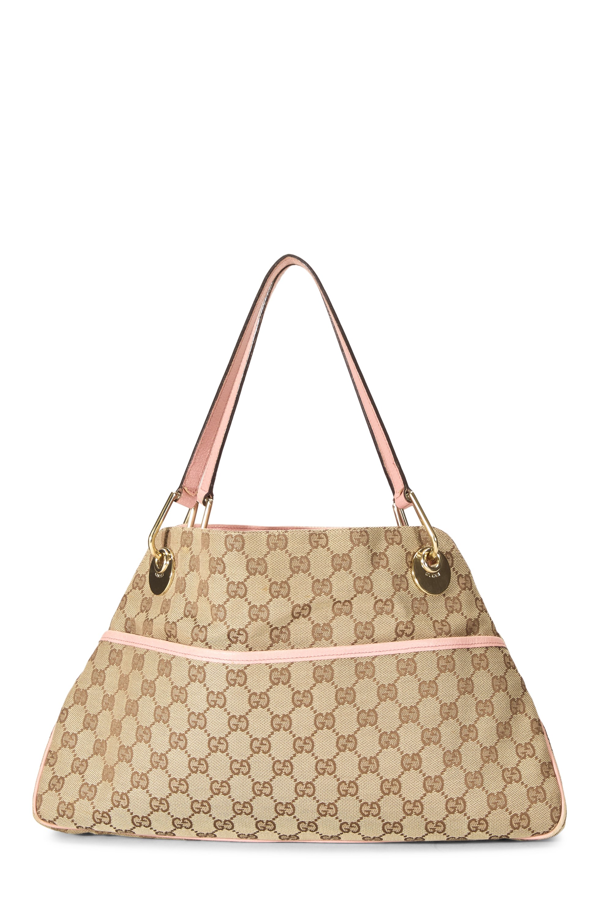 Pink Original GG Canvas Eclipse Tote Large