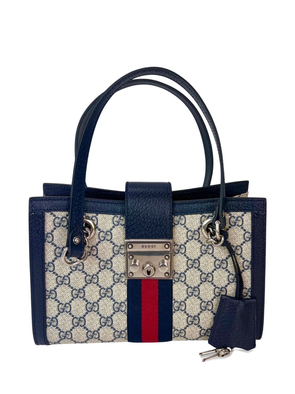 Supreme Dollar padlock tote bag